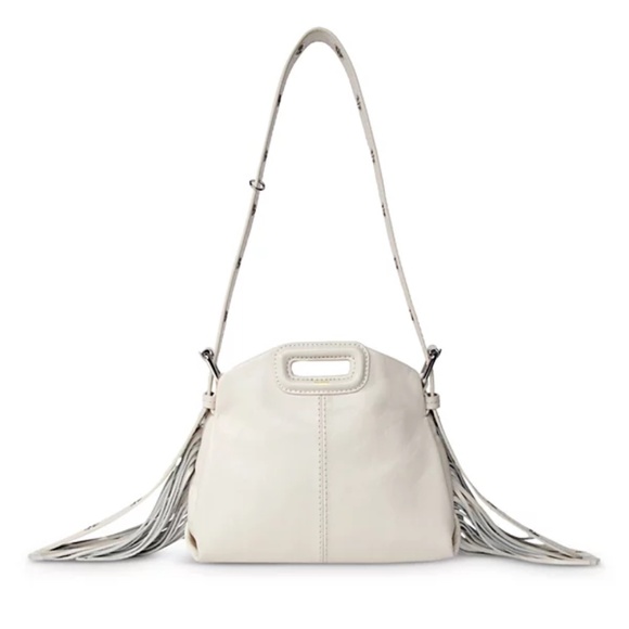 Miss M Small Crackle Leather Handbag - Picture 1 of 9